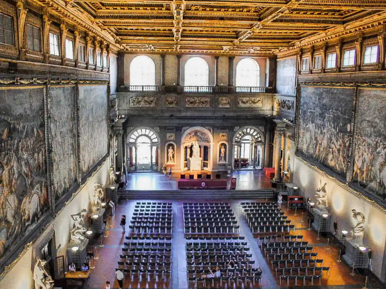  Sala del Consejo del Palazzo Vecchio